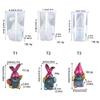 Silicone Candle Mold Dwarf Shaped Clay Molds Crafts Moulds Hand-Making Tools