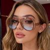 Gafas de sol de moda para hombre y mujer estilo retro europeo y americano, versátiles para la protección solar de verano y protección UV