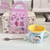 Birthday gifts for girls, girlfriends, souvenirs, cute children's crayons, Shin-chan mugs, practical gift gift boxes
