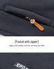 Men's Fleece Lined Zip-Up Cardigan Jacket - Stand-Up Collar for Autumn/Winter