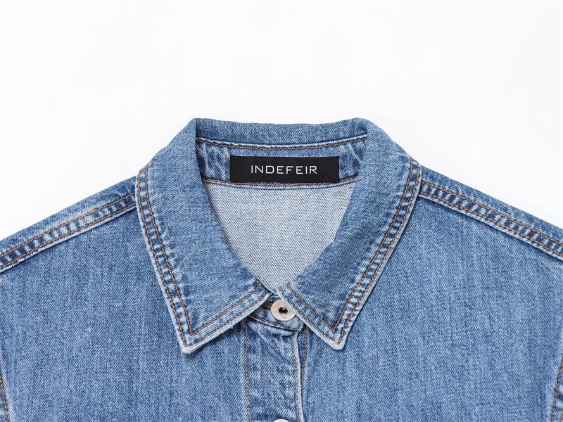 TAOP&ZA Women's Sleeveless Commuting Denim Jumpsuit