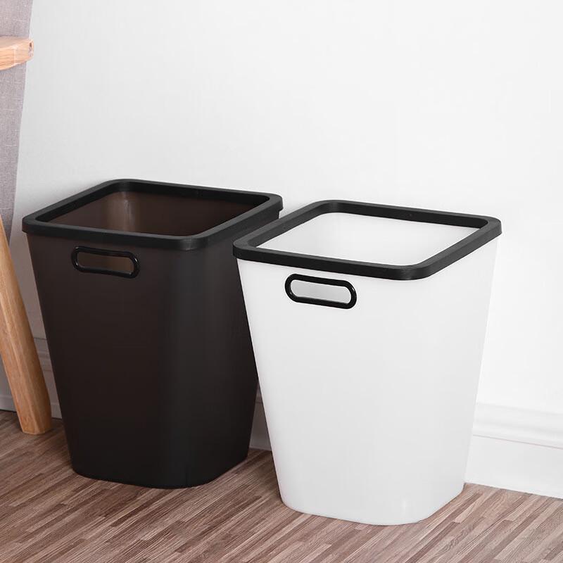Nordic Lidless Household Plastic Trash Can