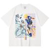 230 Gsm 100% Cotton Dragon Ball V50 Trunks Freeza Print Unisex Heavy Cotton T Shirt