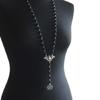 Gothic Halloween Bat Pentagram Necklace Victorian Necklace for Vampire Bat Penda