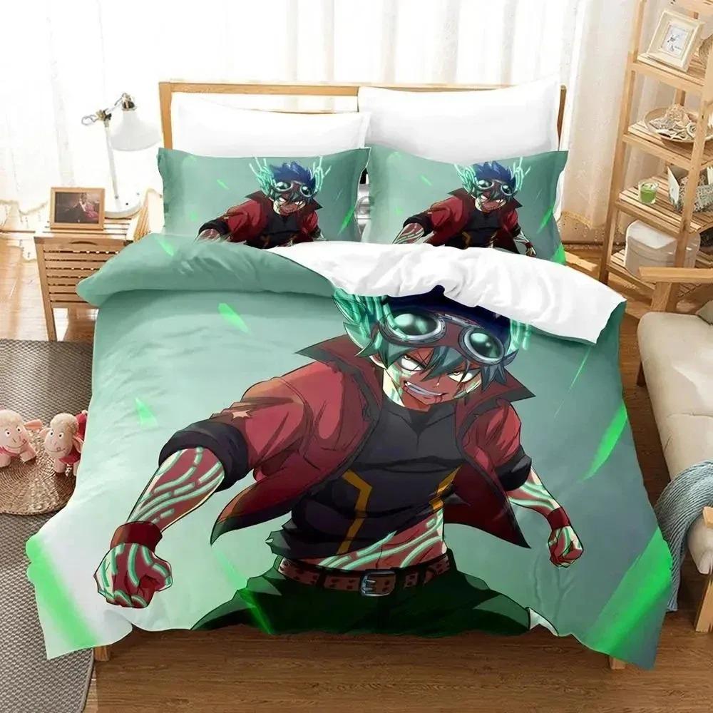 

3D-принт аниме Edens Zero Постельное белье Пододеяльник Постельный комплект Одеяло Чехол Наволочка Одеяло King Queen Size Мальчики Взрослые Постельное белье s 70x133cm 2pcs