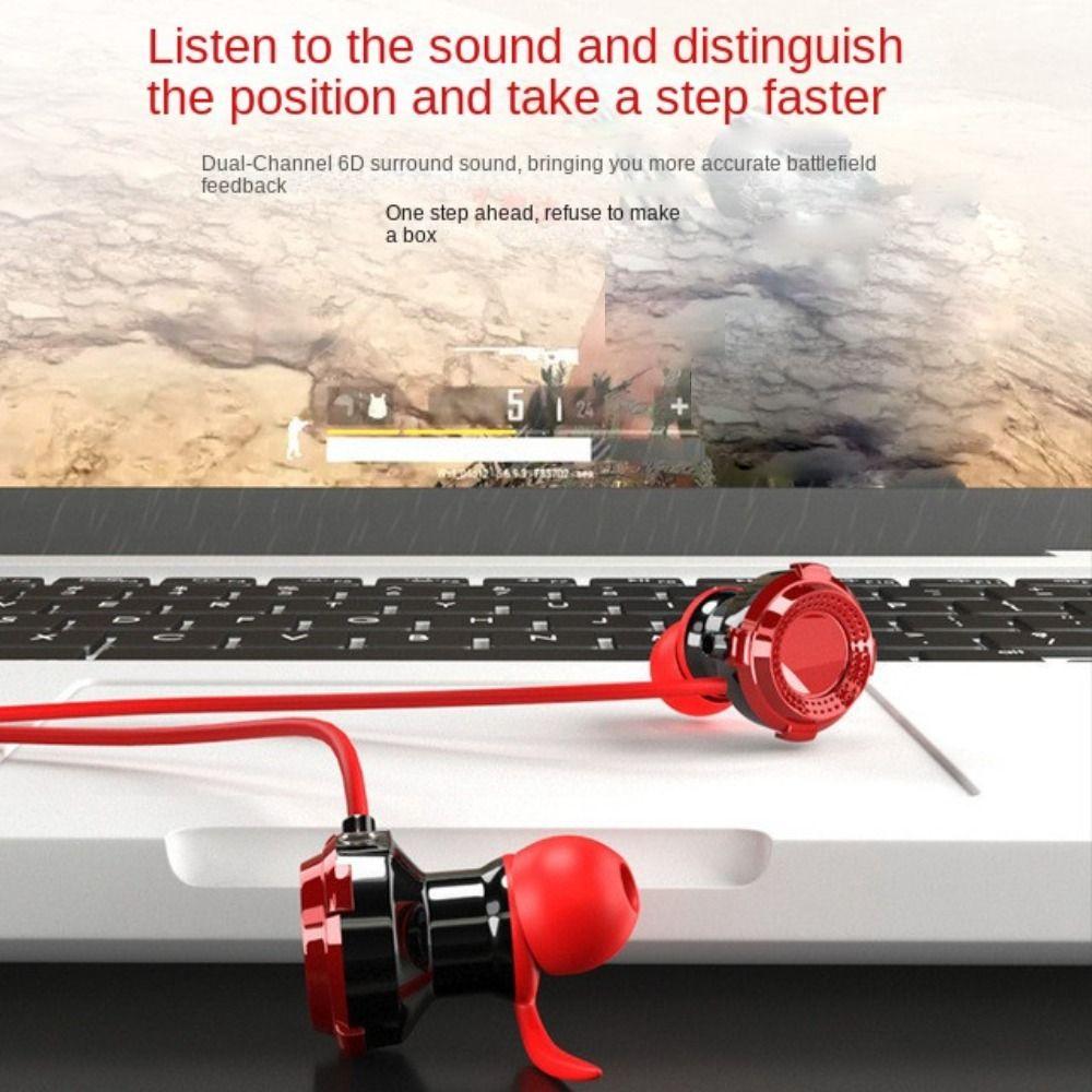 Hearing Aids Wired Headphones Handfree Stereo Bass Sport Earbuds  Computer Notebook