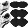 JUSTBOKU Heel Repair Patch Kit for Sneakers, 8 Pieces (4 Pairs), Black