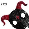 Light Luxury Skull Mask Halloween Rhinestone Full Face Mask, Black White Ram Horn Crystal Studded Masquerade Sparkly Glitter Party for Adults