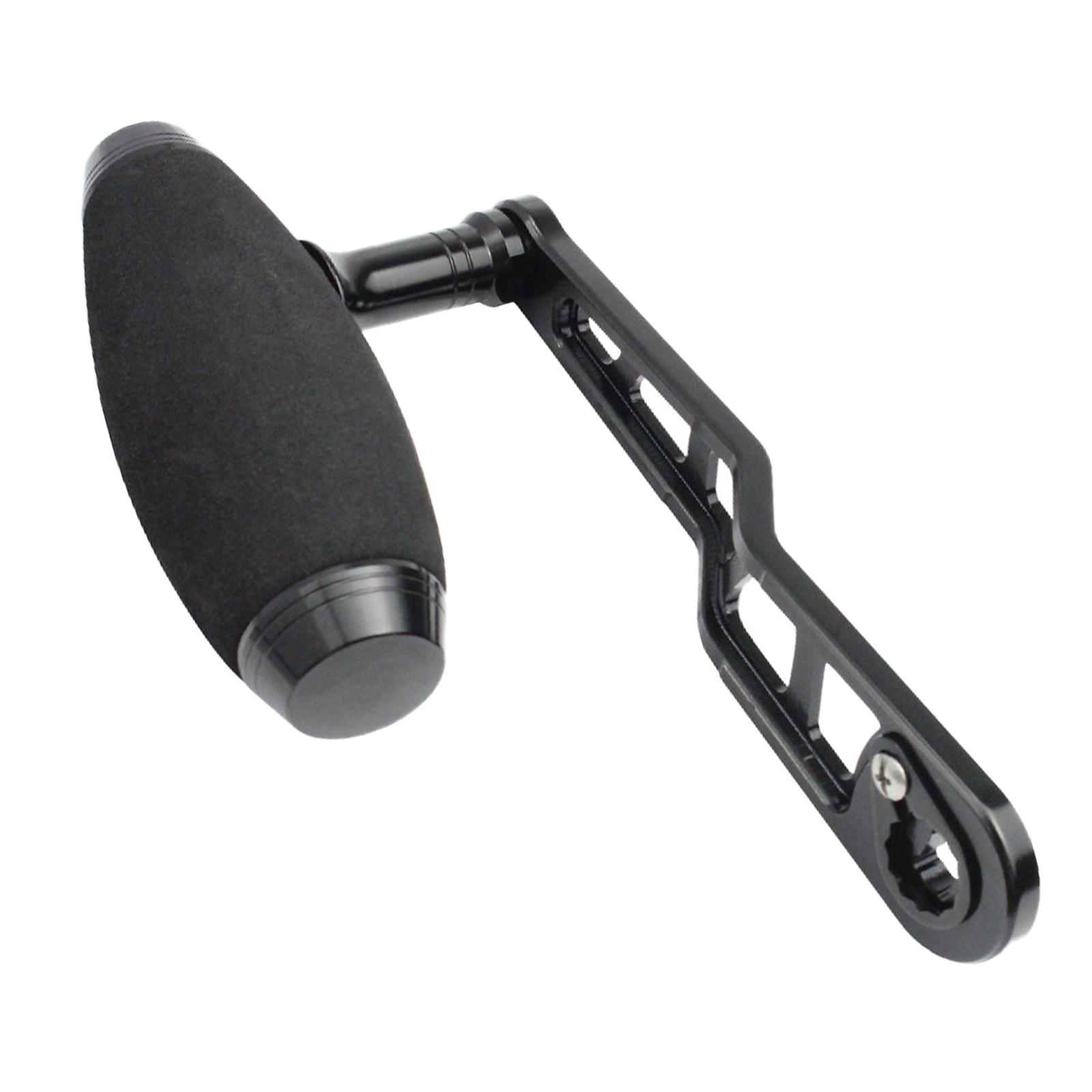 

Fishing Reels Handle Baitcasting Reels Power Handle Aluminum Alloy Reels Handle Grip Metal Trolling Wheel Handle чёрный