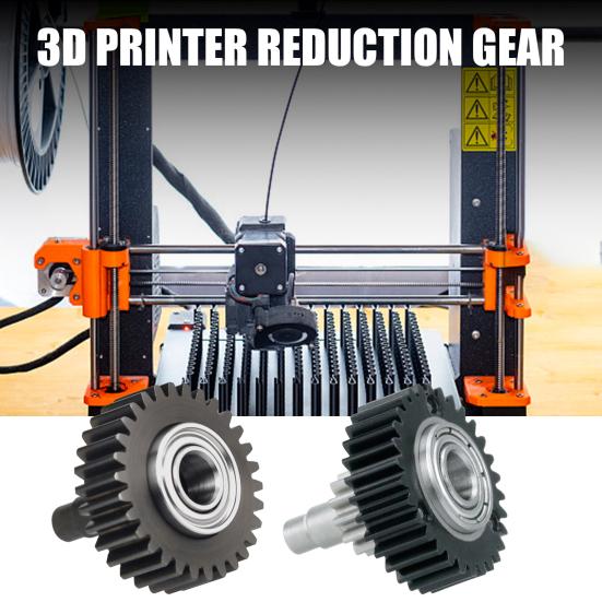 Extruder Gear Replacement Compatible for K1C for Ender3 V3 3D Printer Heavy Duty Metal Reduction Gear 3D Printer Extruder Parts Accessories