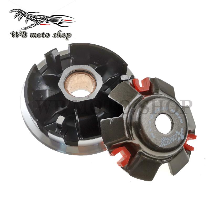 koso High Performance Variator Set with Copper Rollers For Most Chinese 125 150cc GY6 Scooter 152QMI 157QMJ QJ Spare Part