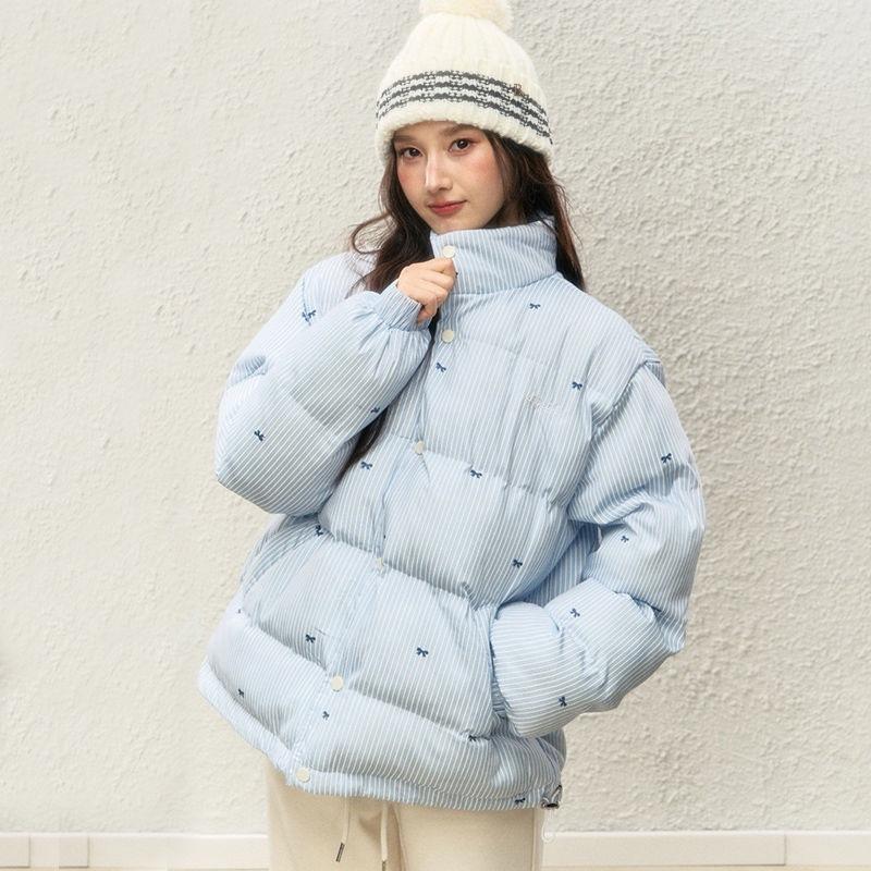 Women's New Winter Jackets Thickened Short Niche Stand-up Collar Padded Jacket Women's Coat
