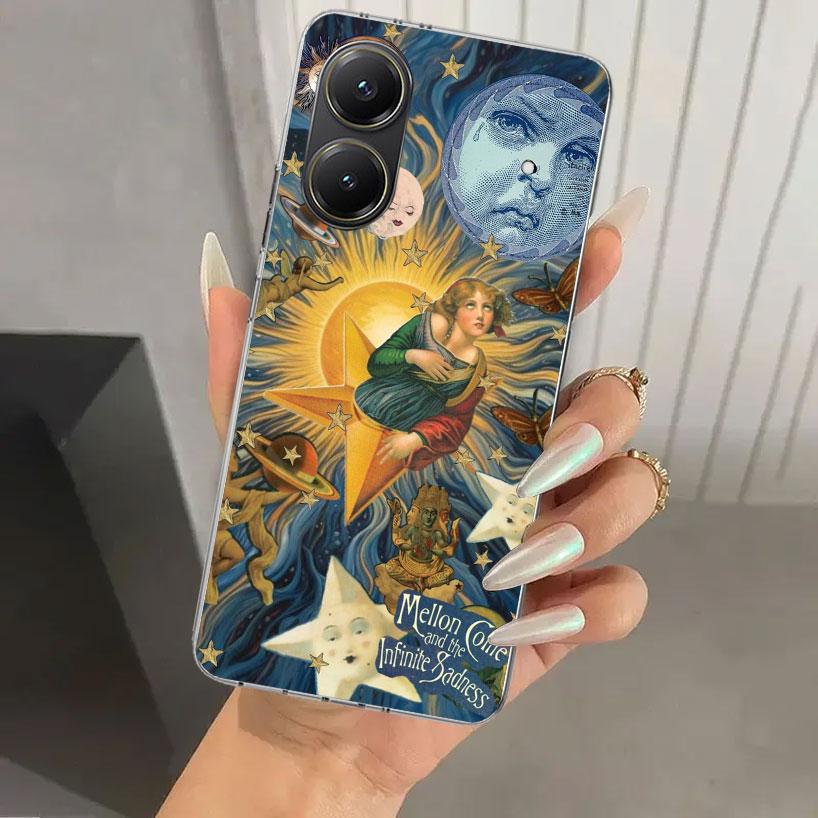 

Rock The Smashing Pumpkins Phone Case for Xiaomi Poco X5 X6 X7 Pro F7 Ultra M7 Redmi 15 15C 13 13C 12 12C 10 10A 10C 9 9A 9C 9T Xiaomi Poco X7 Pro