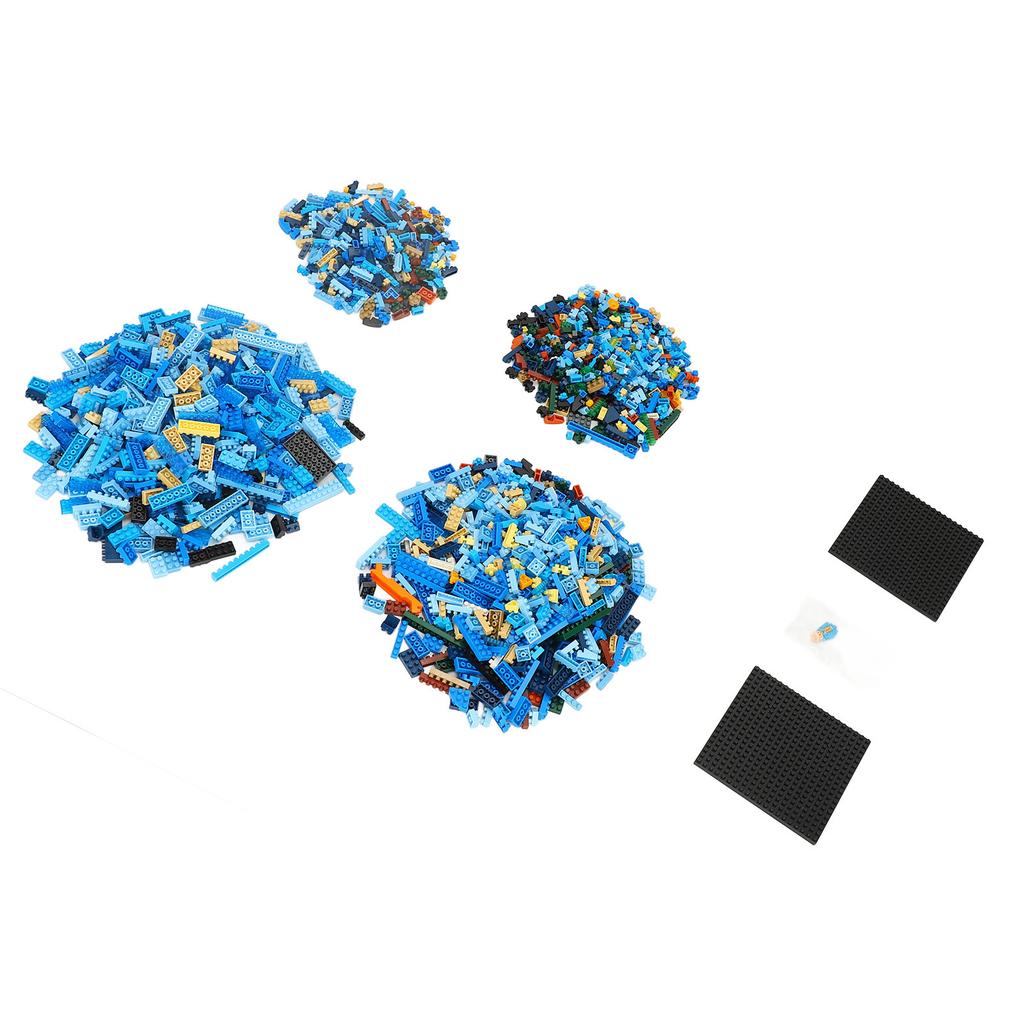 Stjernehimmel Mikro Byggeklosser Leke Forbedre Fantasi 3D Puslespill Veggmaleri Sett for Barn Familie