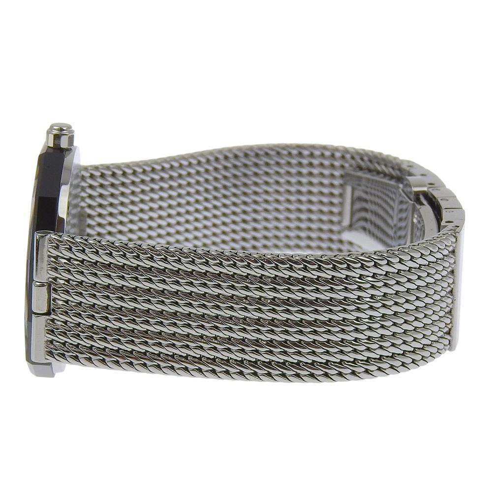 CENTURY Time gem Watches 1P diamond blackDial Stainless Steel Quartz Analog display Women Used