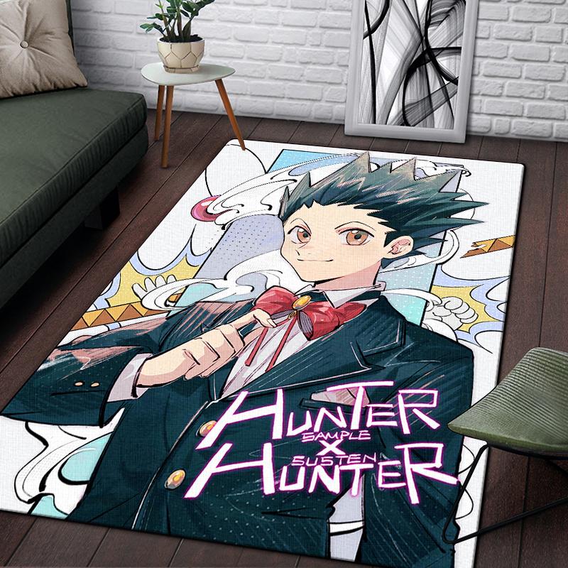 Anime Hunter X Hunter Carpet for Living Room Home Decoration Coffee Table Large Area Rugs Boys Room Floor Mat Balcony Rugs