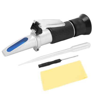 Syrup Refractometer Handheld Portable High Accuracy Fruit Concentration Tester for Measuring Sugar