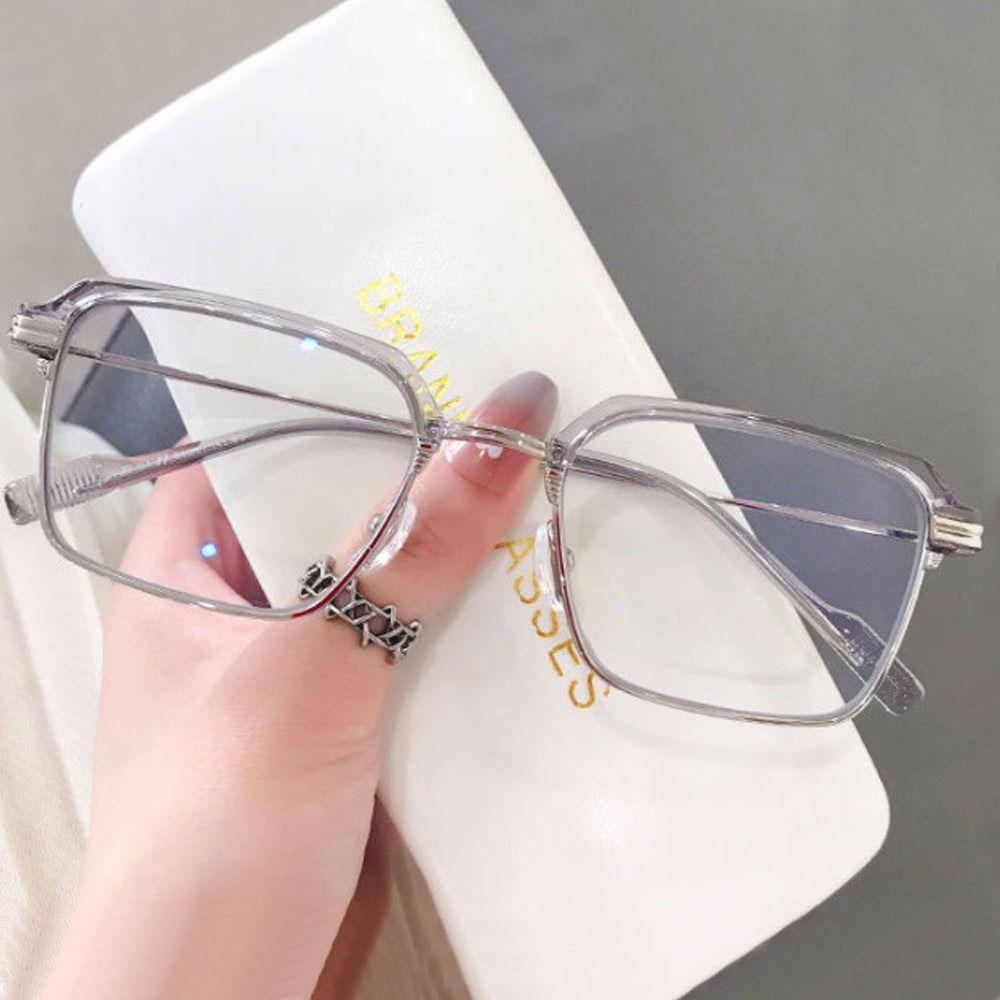 Office Durable Portable Ultra Light Frame Oversized Eyeglasses Computer Goggles Anti-Blue Light Glasses