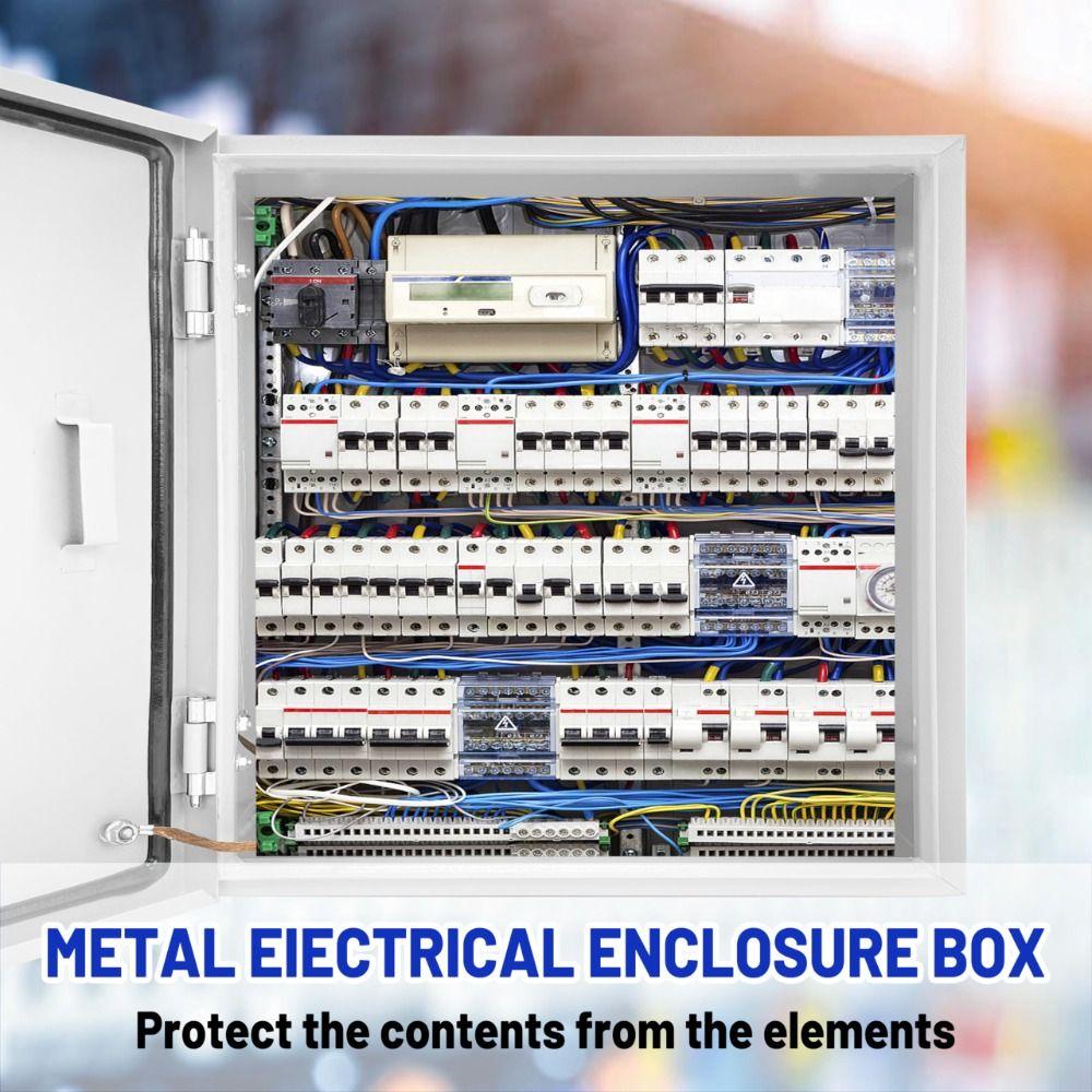 Distributor Case Rainproof Distribution Box Dustproof Anti-theft Control Box Sealed Wall-mounted Panel Board Factories