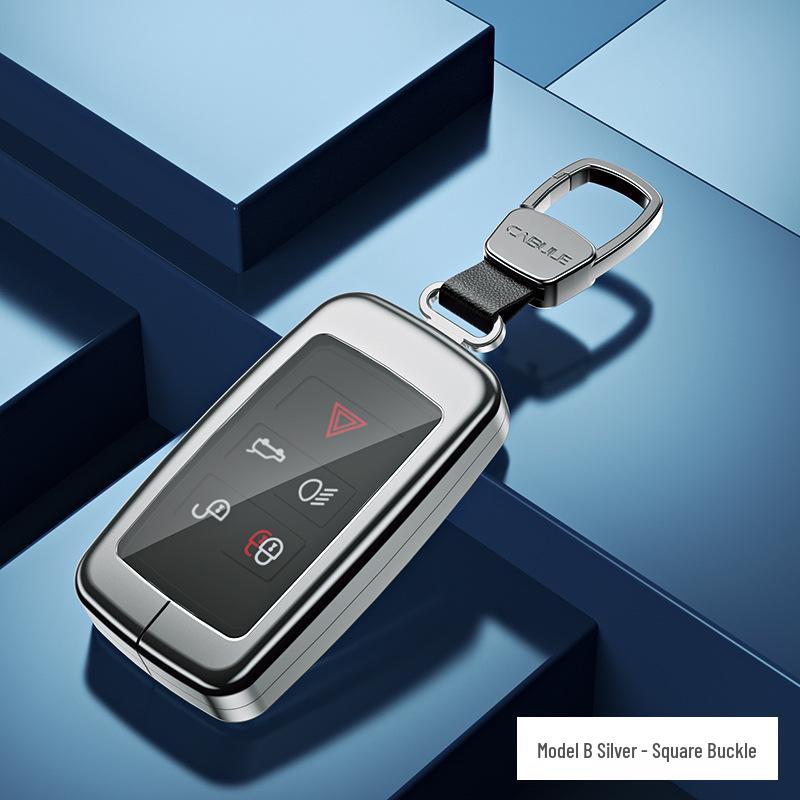

Metal Key Case for Land Rover & Jaguar: Fits Range Rover, Discovery Sport, and XJ Models Land Rover Key Shell