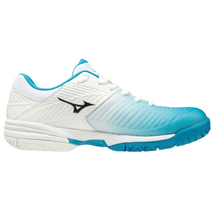 Mizuno Textile, Synthetic Leather Slip Resistant, Abrasion Resistant, Breathable Low top Tennis Shoes 61GA187125