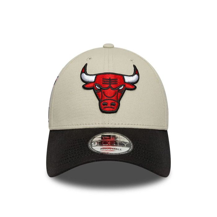 Casquette de baseball - NEW ERA - 9FORTY - Chicago Bulls - Noir - 100% Coton - Mixte