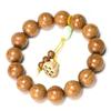 Handcrafted Six-Lobed Dragon Wood Buddhist Beads Rosary, 20mm