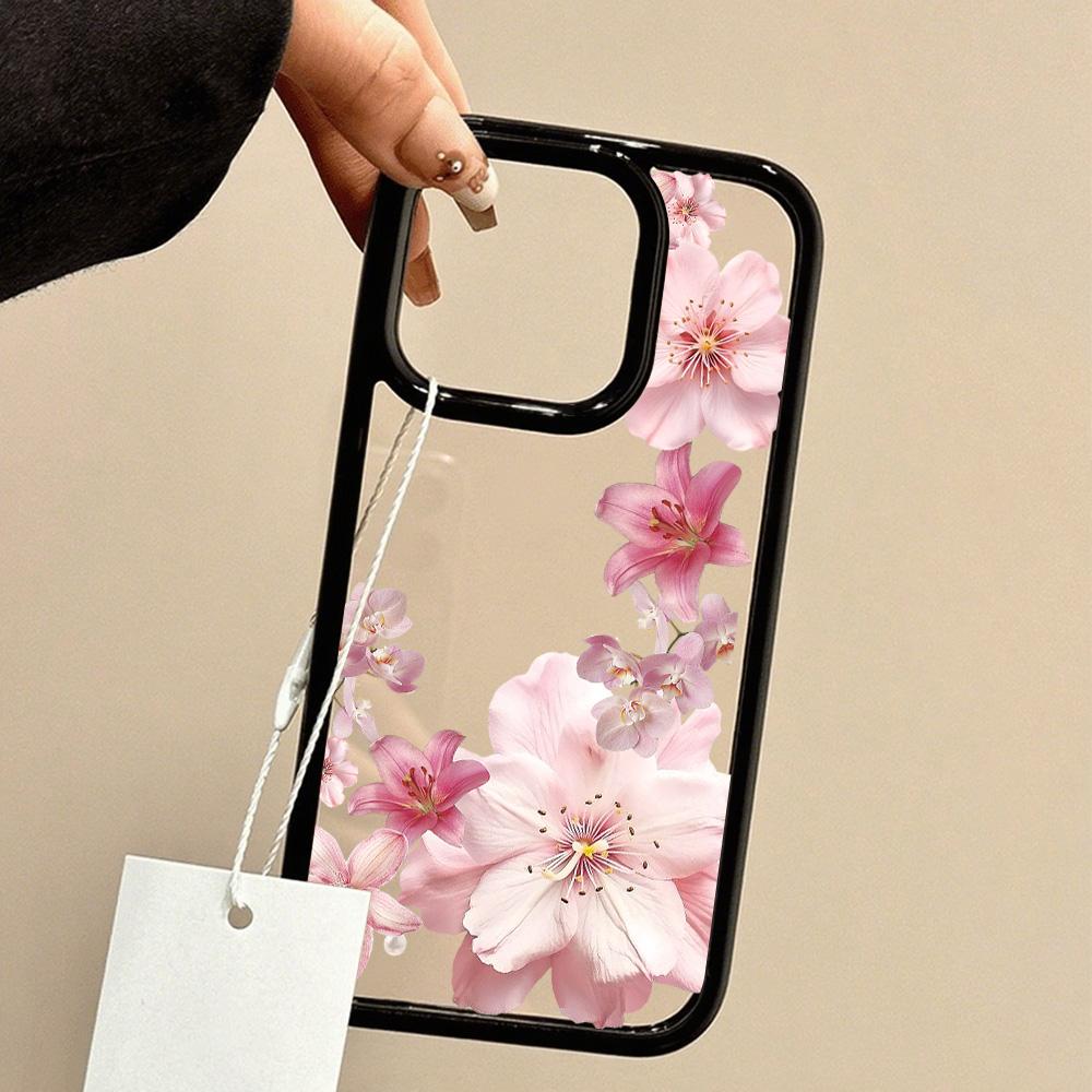 

Акриловый чехол для телефона для iPhone 11 12 13 14 Pro 12 14 16 Pro Max для Samsung A16 A36 A56 S24 FE Высококачественный расписной противоударный чехол для мобильного телефона iPhone 16 чёрный