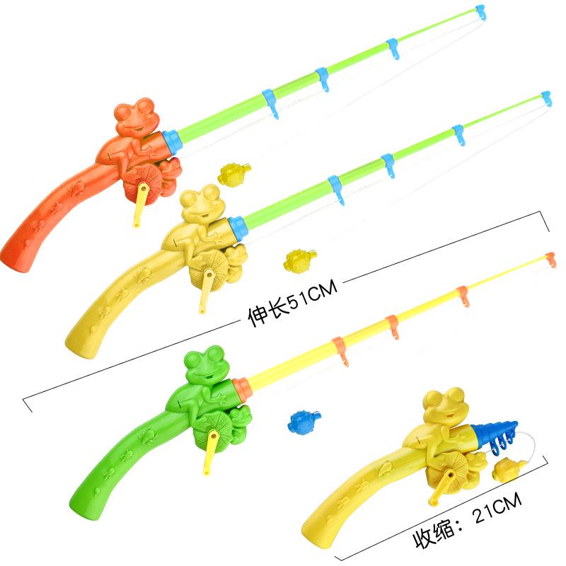 

Детский магнитный набор для рыбалки с телескопической удочкой Magnetic Fishing Rod (Random Colors)