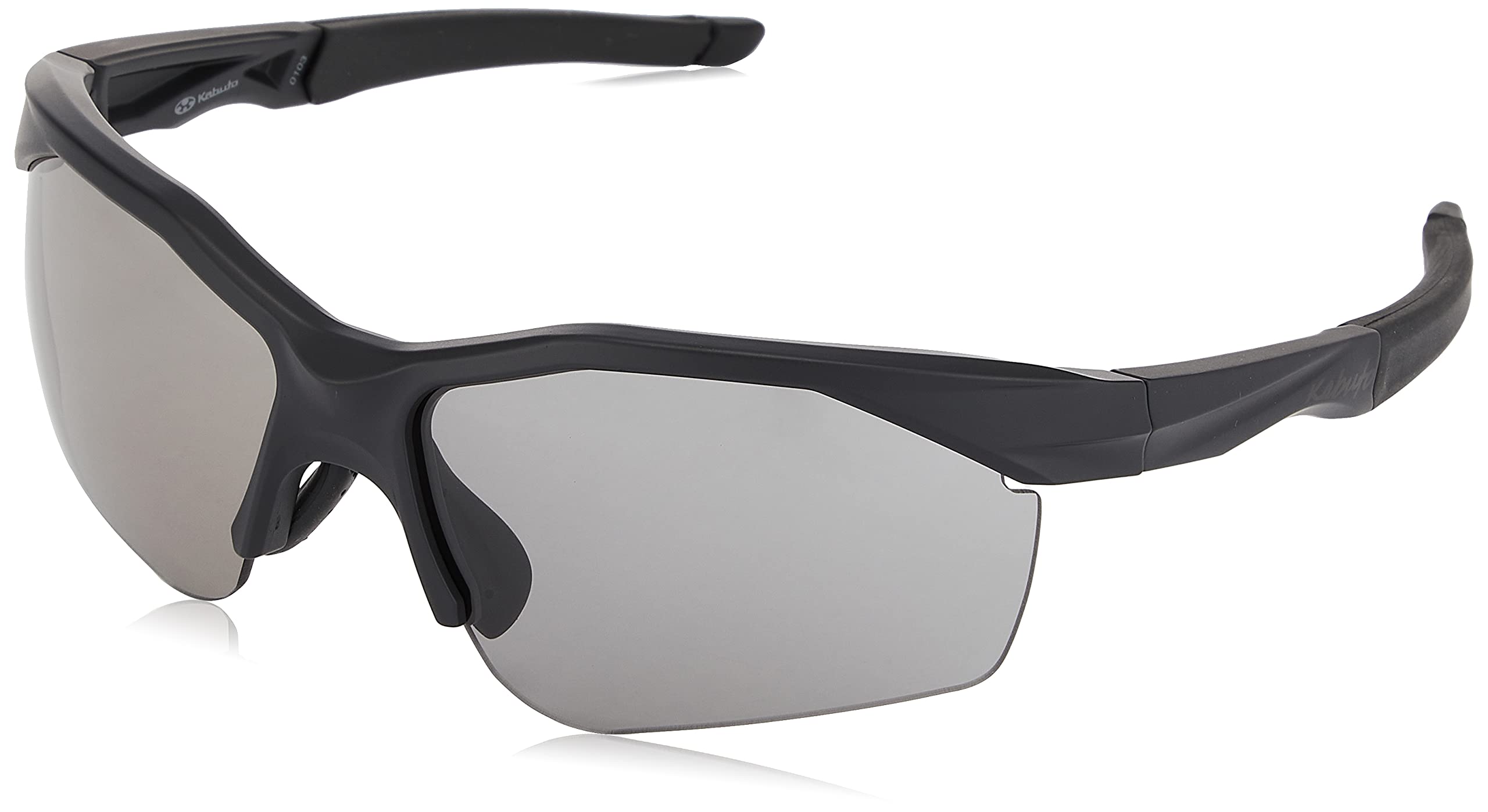 

KABUTO Cycling Sports 301 NXT Spectrum Smoke Lens Matte Black Sunglasses/Eyewear (Dockless, Model)