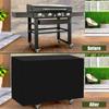 Outdoor Grill Cover 210D Oxford Dustproof BBQ Cover with Drawstring UV Resistant Waterproof Wind Proof Grill Protective Cover