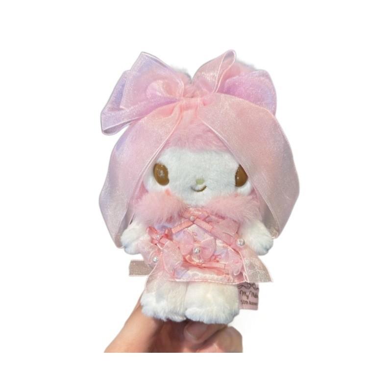 

Melody Doll Plush With Lace Bow And Artificial Pearl Decoration Gift For