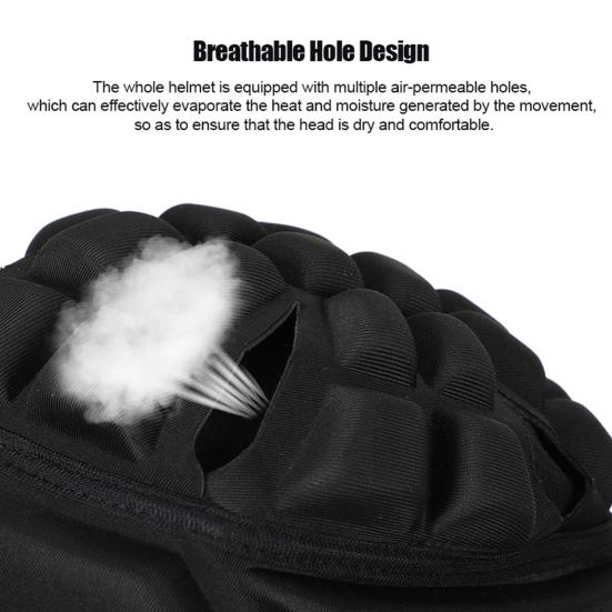 Stereo Rugby Helmet Warm Unisex Anti Collision Soccer Headgear for Soccer Goalie