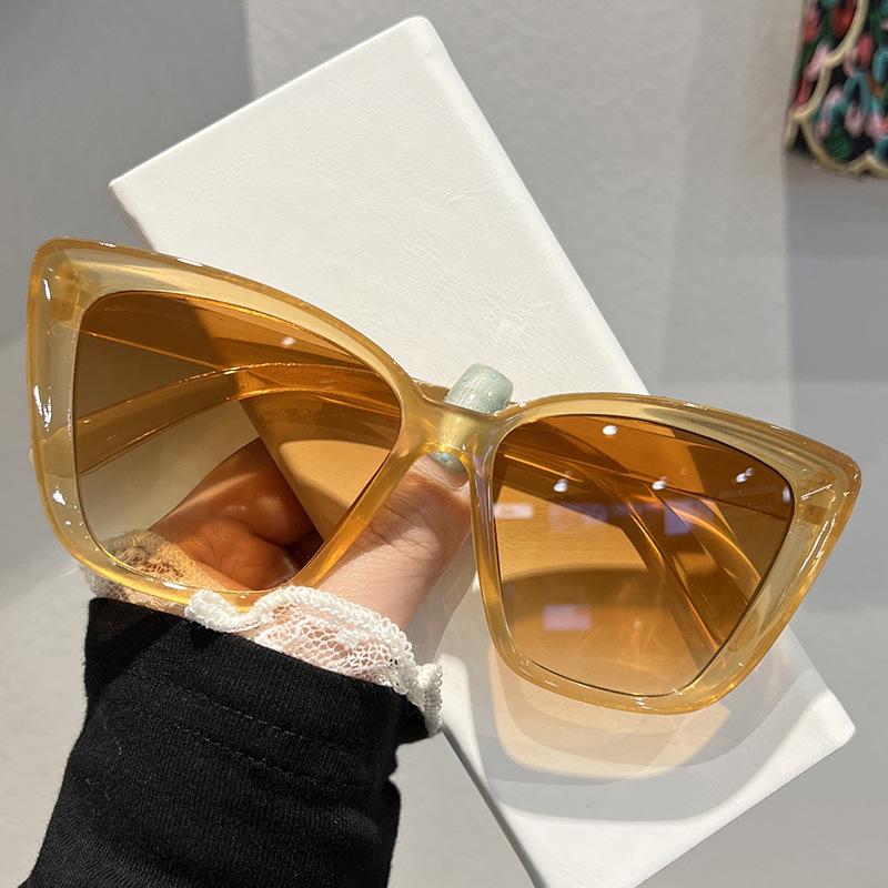 

Трендовые солнцезащитные очки «кошачий глаз» для женщин/мужчин, ретро квадратные солнцезащитные очки, новые очки с защитой UV400, летние оттенки, модные очки 1PC