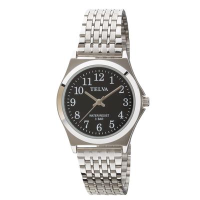 CREPHA Analog Watch with Japanese Quartz 3 ATM Water Simple Easy To Stainless Steel 18mm Strap Black and Suitable for Working High School and Junior