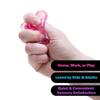 Needoh Valentine'S Day Heart Stress Toys 3 Pack Soft Slow Rising Squeeze Sensory Toys Love Shape Stress Relief Fidget Toys