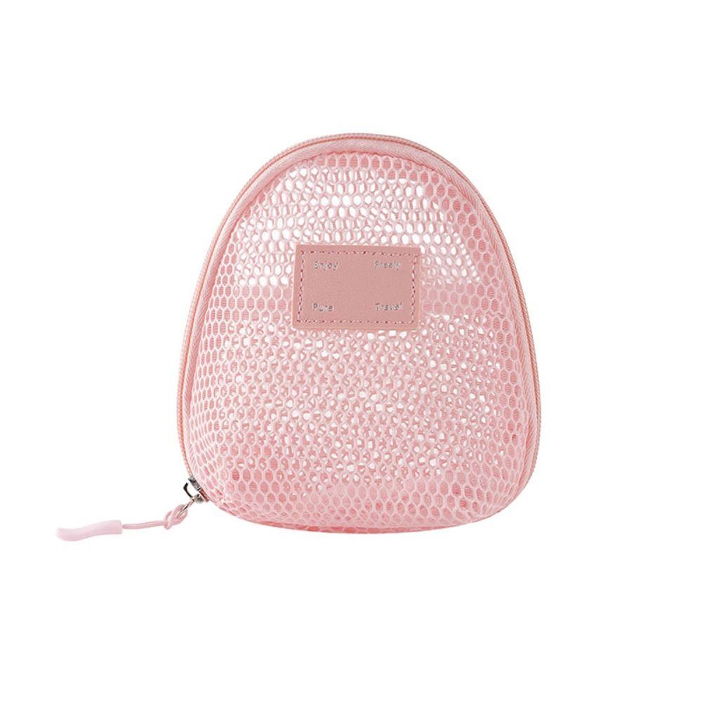 Nylon Cosmetic Bag Hand-held Storage Pouch Casual Toiletry Wash Bags  Women