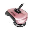 Hand push sweeper, broom dustpan set combination, rotating cleaning magic broom set