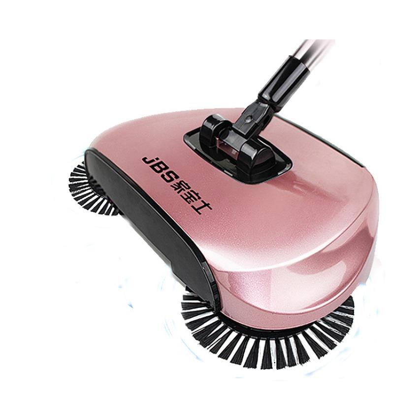 Hand push sweeper, broom dustpan set combination, rotating cleaning magic broom set