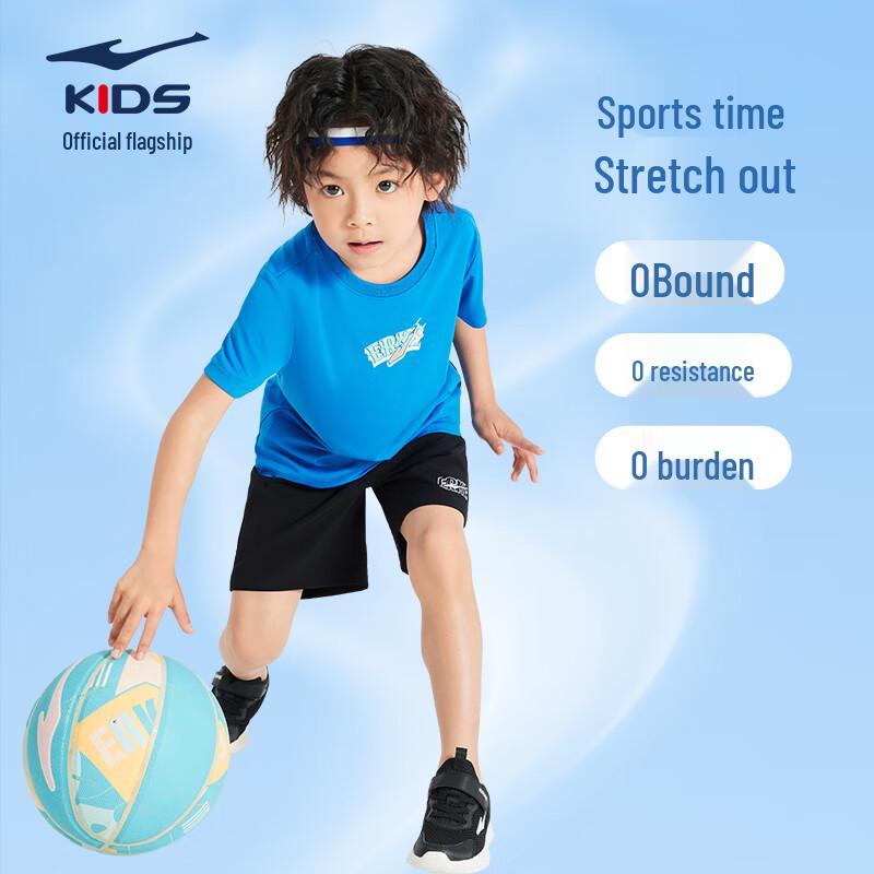 ERKE Kids' Five-Point Sport Shorts