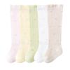 1 Pair Soft Breathable Baby Knee-High Socks Cute Infant Comfortable Toddler Socks Knee-High Socks for Babies Kids Footwear