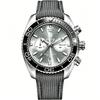 Mens Wrist Watches Waterproof Luminous Chronograph Watch Rotatable Bezel Rubber Band Analog Watch