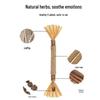 Matatabi Chew Stick & Catnip Ball Teaser Wand - Bite-Resistant Kitten Toy for Self-Play & Boredom Relief