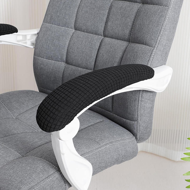 2/4Pcs Office Chair Armrest Covers Office Removable Arm Rest Covering Chair Arm Pads Washable Elbow Support Forearm Relief