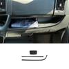 3X Carbon Fiber Passenger Dashboard Panel Cover Trim For RAM Promaster 2014-