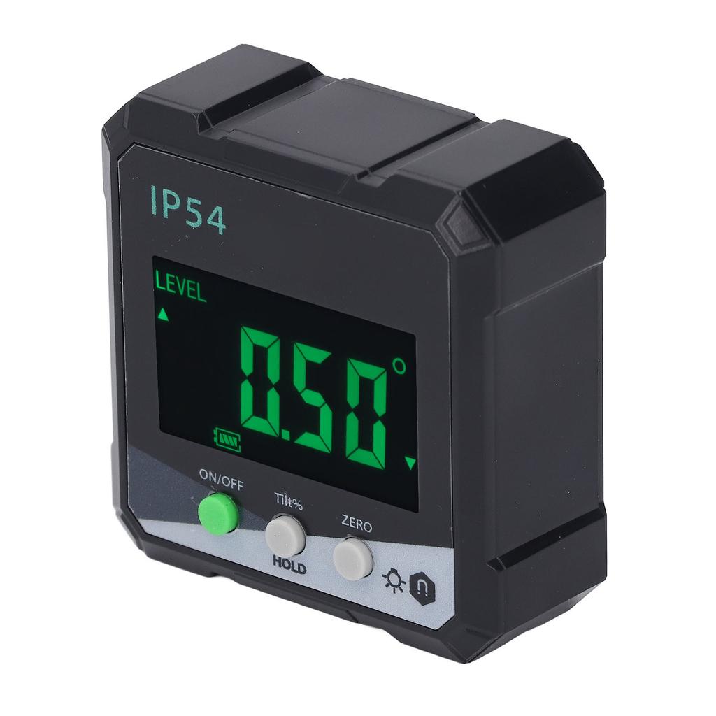 Digital Level Box 2 Modes Magnetic Base LCD Digital Angle Gauge Protractor Inclinometer for Woodworking Construction