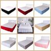 Ruffles Bed Skirt Solid Color Bed Sheet Soft Bed Dust Cover  Household