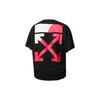 SS19 Red Arrow Printing Short-Sleeve Tee Men Black Men's OMAA038S191850061020