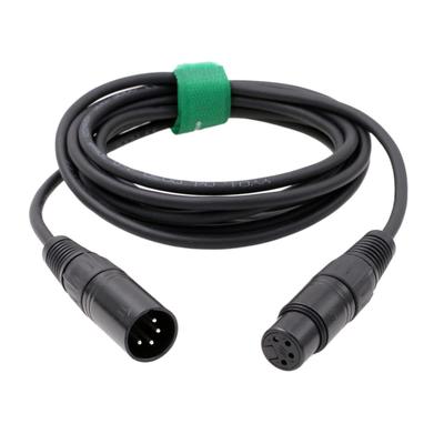 HangTon XLR Male To Female XLR Balanced Audio Cable for and Amplifiers 4-Pin 4-Pin Microphone, Recorder, Mixer, Headphones, (4 Meters)