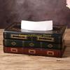 F26C Handmade Tissue Storage Box Nonslip Bottom Retro Craftsmanship Practical Home Kitchen Accessory